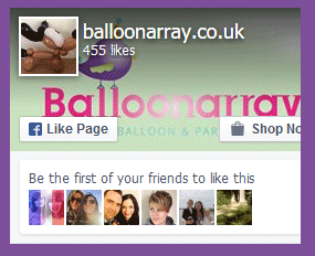 Balloon Array Facebook Feed