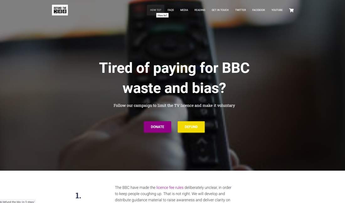 Defund the BBC Campaign website